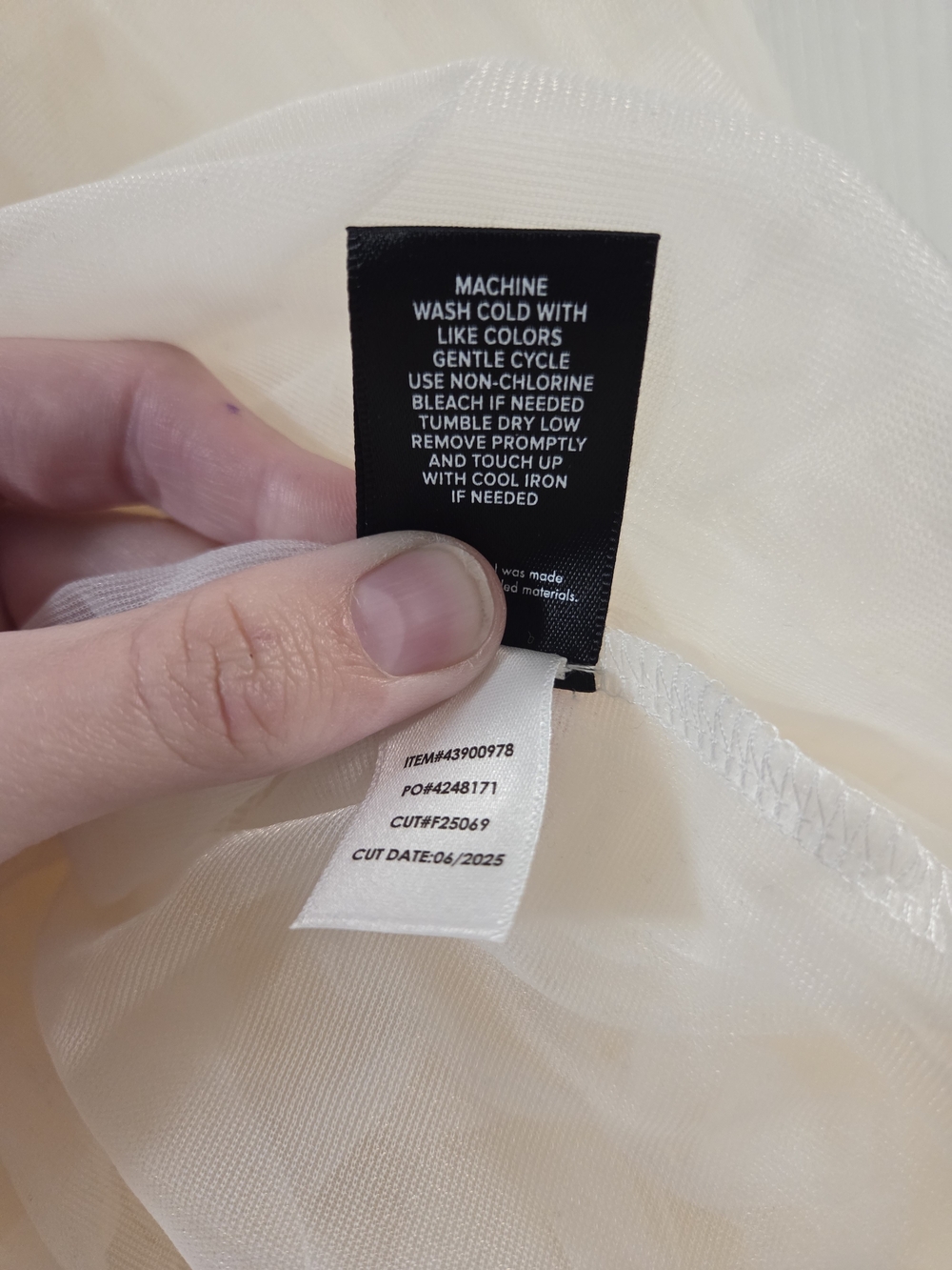 torrid Cream Retro Chic Skirt - Soft Textured Fabric - Picture 8 of 8